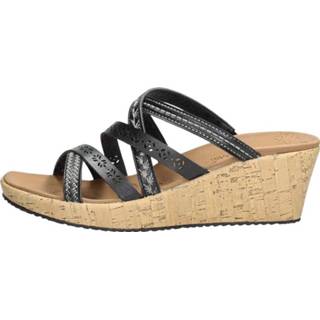 👉 Skechers - Beverlee Tiger Posse  - Zwart