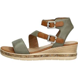 👉 Sandaal vrouwen groen Remonte - Dames Sandalen 4059954188117 2600007173646 4059954188100 2600007163647 4059954188094