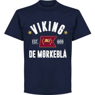 👉 Shirt Navy Blauw Viking FK Established T-shirt -
