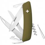 👉 Mes oliv Swiza - Schweizer Scissors D07 Messen maat 7,5 cm, 7640167735976