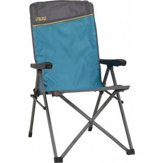 👉 Campingstoel blauw grijs Uquip - Justy blauw/grijs 4250635609079