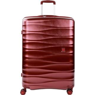 👉 Trolley polycarbonate large rood Roncato Stellar 4 Wiel Exp rosso scuro Harde Koffer 8008957496374