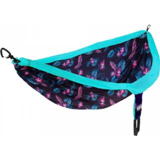 👉 Hangmat oranje blauw ENO - DoubleNest maat 285 x 188 cm, blauw/oranje 811201010244