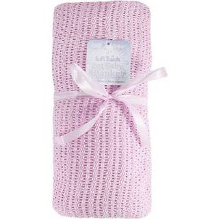 Babydeken roze katoen baby's Soft Touch 140 x 90 cm 6013717289211