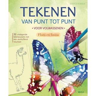 👉 Tekenen van punt tot voor volwassenen 0 - Flora en fauna 9789044756913