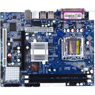 👉 LGA 775 DDR3 desktopcomputer moederbord voor Intel G41-chip, geluidskaart grafische kaart netwerkkaart volledig geïntegreerde dual-core quad-core