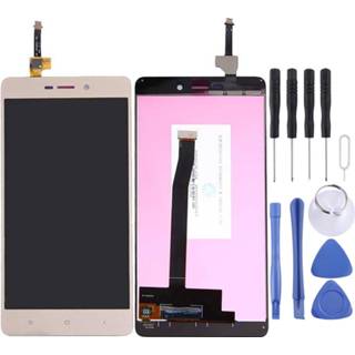 Digitizer goud active Voor Xiaomi Redmi 3 / 3s LCD-scherm en Volledige montage (goud)