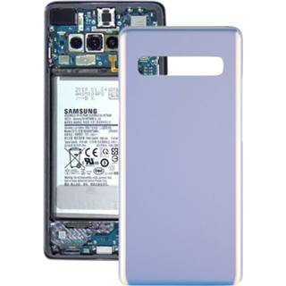 👉 Batterij zilver active achterkant voor Galaxy S10 5G SM-G977B / SM-G977U SM-G977N (zilver) 6922175316745