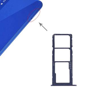 Simkaarthouder blauw active SIM-kaarthouder + Micro SD-kaart voor Huawei Honor Play 8A (blauw) 6922661509767