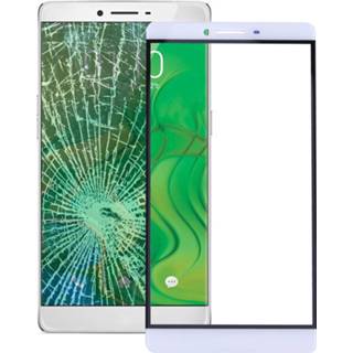 👉 Voor OPPO R7 Plus frontscherm buitenste glazen lens (wit)