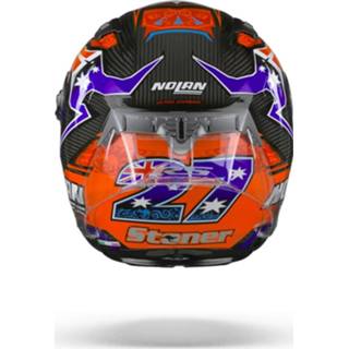 👉 Integraalhelm pinlock inbegrepen carbon Dubbel-D glans blauw binnenvoering active Casey Stoner replica tegraalhelm zwart rood Nolan x-803 rs ultra 24 fluo 8030635673241