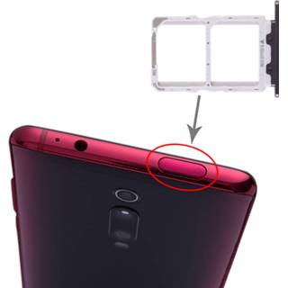 👉 Simkaarthouder zwart active SIM-kaarthouder + voor Xiaomi Redmi K20 / Pro 9T (zwart) 6922803602615