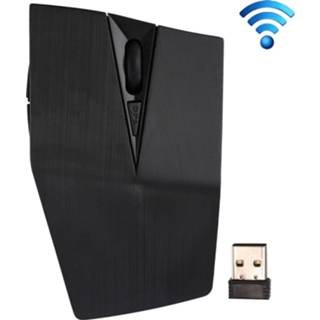 👉 2,4 GHz USB-ontvanger Instelbare 1200 DPI draadloze optische muis voor computer PC Laptop (zwart)