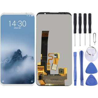 👉 Lcd-scherm en digitizer volledige montage voor Meizu 16 / 16e / M882H / M882Q (wit)