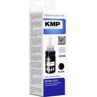 👉 Zwart KMP Navulinkt vervangt Epson 673, T6731, C13T67314A Compatibel 1639,0001 4011324691344