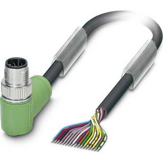 👉 Actuator Phoenix Contact 1430734 Sensor/actuator connector, geassembleerd M12 Stekker, haaks 1.50 m Aantal polen: 17 1 stuk(s) 4046356456548