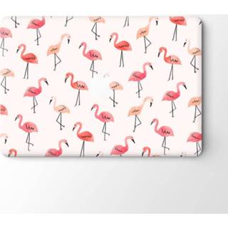 👉 Wit vinyl Flamingo White roze Lunso - sticker MacBook Pro 16 inch 9145425545123