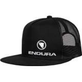 👉 One Size mannen zwart Endura - Clan Mesh Back Cap Pet maat size, 5055939945293