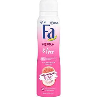 👉 Gezondheid Fa Deospray Fresh & Free Grapefruit Lychee 5410091751630