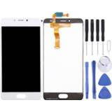 Lcd-scherm en digitizer volledige montage voor Meizu Meilan A5 / M5c (wit)