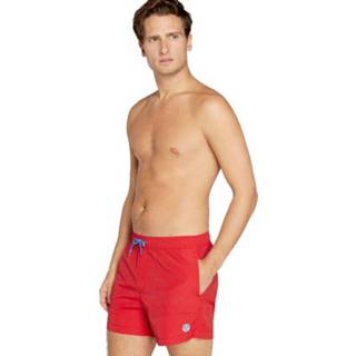 👉 Zwem broek s|m|xl S|XL rood male mannen North Sails heren zwembroek - volley allover