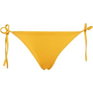 👉 Bikini broekje elastaan xs|m|l XS M|L|S geel vrouwen xs|m|l|s Calvin Klein Bikinibroekje strikbandjes