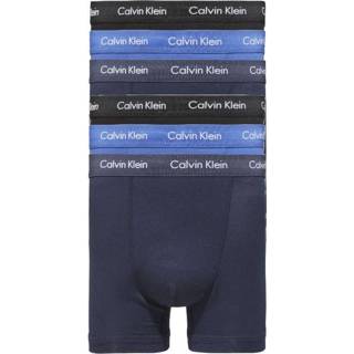 👉 Boxer short elastaan s s|l|xl|m male s|m|xl blauw s|m|l|xl s|l|xl Calvin Klein 6-pack boxershorts donker