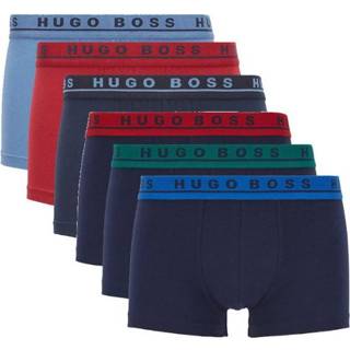 👉 Boxer short elastaan multi male s|m|xl|xxl|l s|m|xl|xxl Hugo Boss 6-pack boxershort trunk color