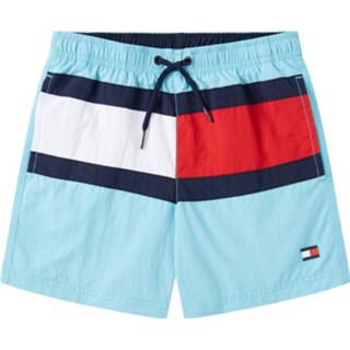👉 Zwem broek polyamide medium blauw male jongens Tommy Hilfiger zwembroek boys - silk blue