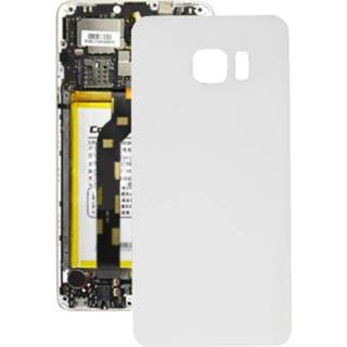 👉 Batterij achterkant voor Galaxy S6 Edge + / G928 (wit)