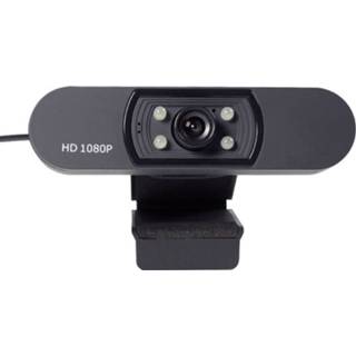 👉 Active 2,0 megapixels 1080P HD Drive-vrije USB-computercamera
