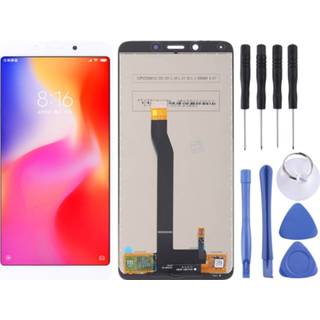 👉 Lcd-scherm en digitizer volledige montage voor Xiaomi Redmi 6 / 6A (wit)