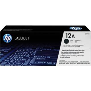 👉 Tonercartridge zwart zwarte HP 12A LaserJet (Q2612A) 808736558136