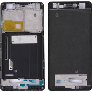 👉 Bezel zwart active Voor Xiaomi Mi 4c Front Behuizing LCD-frame (zwart) 6922975467746
