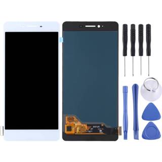 👉 Lcd-scherm en digitizer volledige montage voor OPPO R7s (wit)