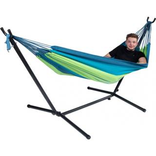 👉 Hangmat polycotton veelkleurig 1 Persoons Pine Single - 123 Hammock 8719925915260