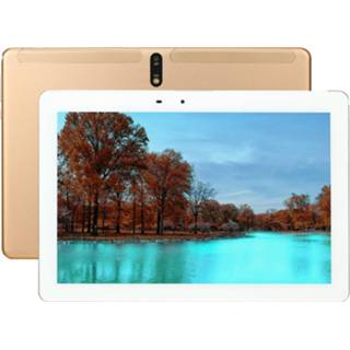 👉 Goud active X107 4G telefoongesprek tablet-pc, 10,1 inch, 3 GB + 32 GB, Android 9.0 MT6762 Octa Core 64-bits, ondersteuning voor Dual SIM / WiFi Bluetooth GPS OTG (goud) 6922687251015