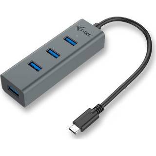 👉 I-tec USB-C Metal HUB 4 Port usb-hub 8595611702266