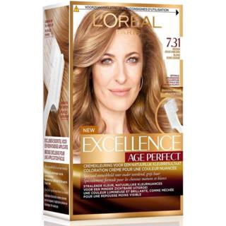 👉 Gezondheid verzorgingsproducten goud L'Oréal Paris Excellence Age Perfect 7.31 Midden Asblond 3600522864813