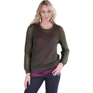 👉 Zomerse, tricot pullover met ajourpatroon