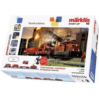 👉 Märklin 29722 H0 startset brandweer van de DB 4001883297224