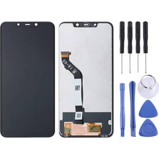 👉 Digitizer zwart active Lcd-scherm en volledige montage voor Xiaomi Pocophone F1 (zwart)