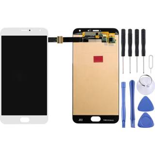 👉 Lcd-scherm en digitizer volledige montage voor Meizu Pro 5 (wit)