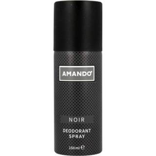 Amando Noir Deodorant Spray verzorgingsproducten gezondheid Deodorant verzorgingsproducten gezondheid Amando Noir Spray 8714319203565