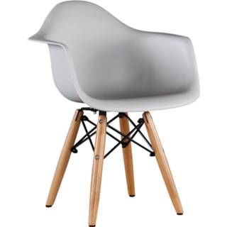 👉 Kinderstoel grijs active kinderen Eames junior | DAW licht