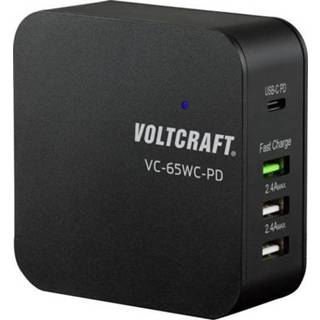 👉 VOLTCRAFT VC-65WC-PD USB-laadstation 4 x 4053199985616