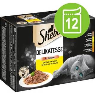 👉 Multipack Sheba Selection Maaltijdzakjes 12 x 85 g - Selection in Sauce (24 x 85 g)