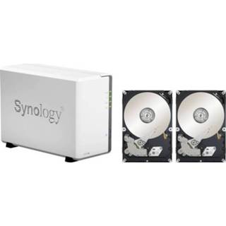 👉 Synology DS220J-8TB-FR NAS-serverbehuizing 8 TB 2 Bay Voorzien van 2x 4 TB refurbished harde schijven
