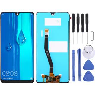 👉 Digitizer zwart active LCD-scherm en volledige montage voor Huawei Enjoy Max (zwart) 6922529705638