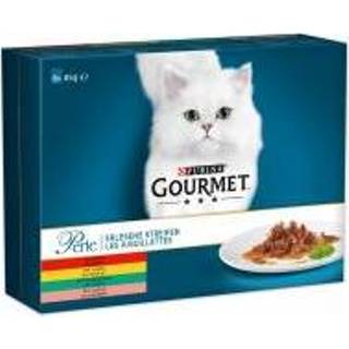 👉 8 x 85 g Gourmet Selecte Reepjes Perle Probeerpakket Kattenvoer